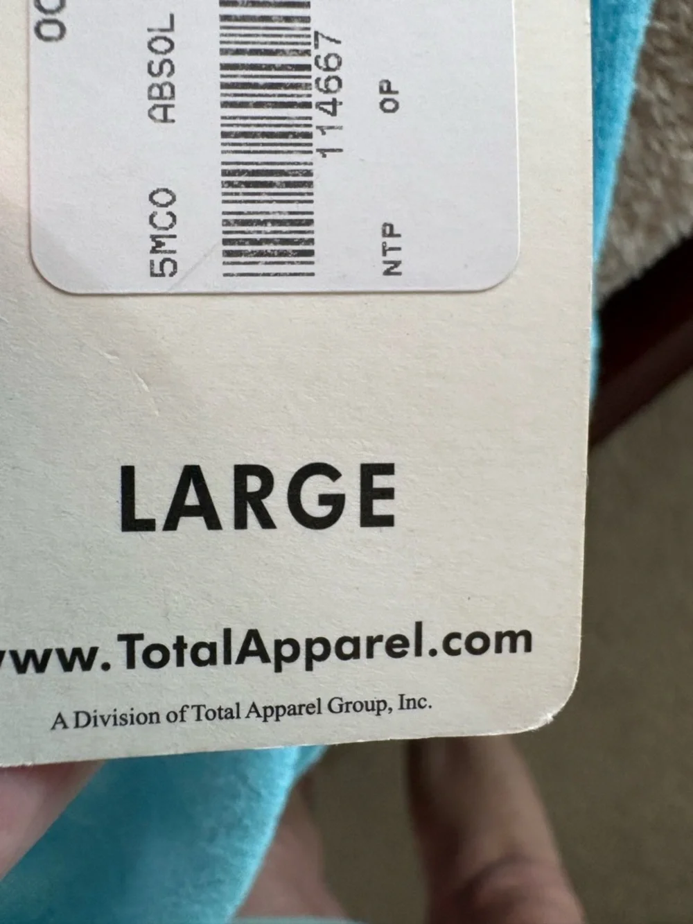 NWT Terry Cloth Strapless Romper Blue Coco Bay Beach Cover Up L - Picture 2 of 7